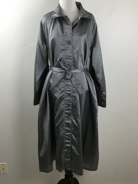 Vintage Aqua Sheen Grey Coat s